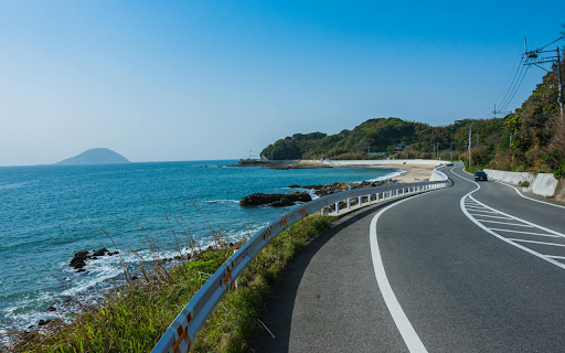 The Road by the Sea  from Chrome web store to be run with OffiDocs Chromium online
