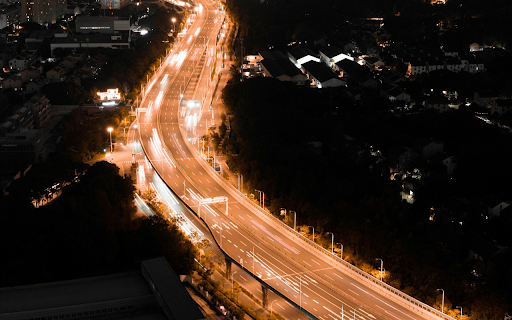 The road is bright  from Chrome web store to be run with OffiDocs Chromium online