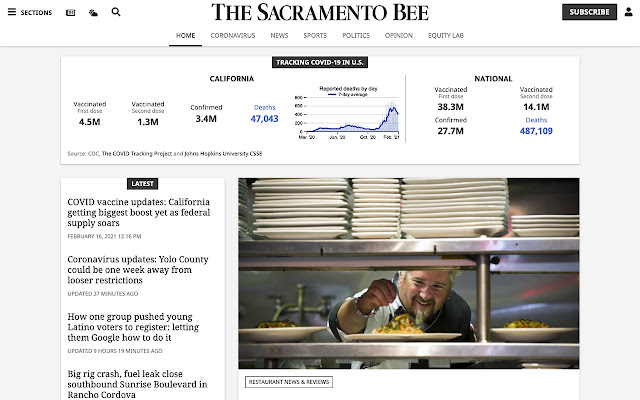 The Sacramento Bee  from Chrome web store to be run with OffiDocs Chromium online