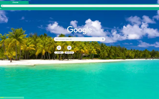 The sea island of palms  from Chrome web store to be run with OffiDocs Chromium online