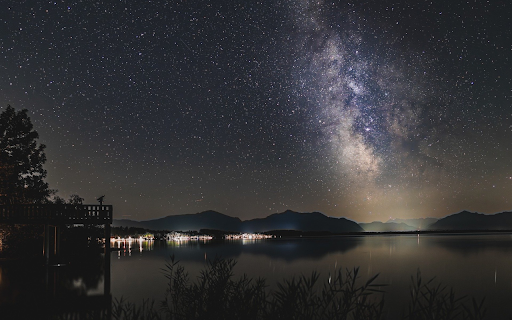 The stars at night sparkle  from Chrome web store to be run with OffiDocs Chromium online