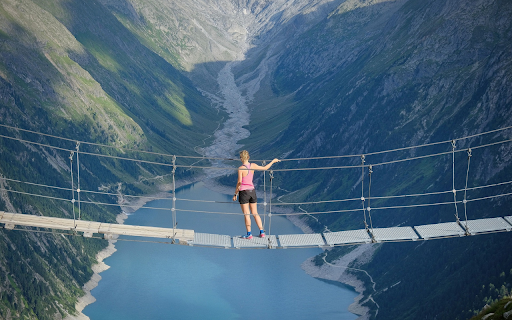 The suspension bridge is tricky  from Chrome web store to be run with OffiDocs Chromium online