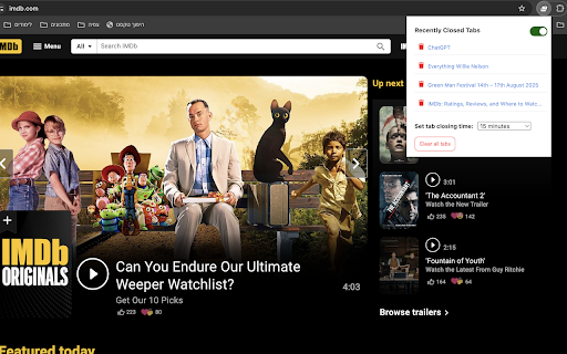 The Tabfather  from Chrome web store to be run with OffiDocs Chromium online
