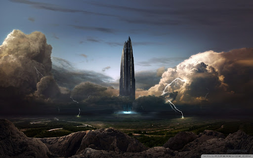 The Tower in the Storm  from Chrome web store to be run with OffiDocs Chromium online