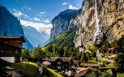 The Village in the Mountains  from Chrome web store to be run with OffiDocs Chromium online