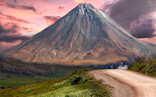 The volcano sleeps peacefully  from Chrome web store to be run with OffiDocs Chromium online