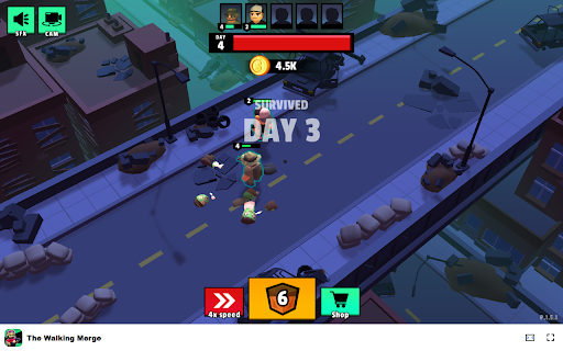 The Walking Merge Game Merge units to lead your team to survival!  from Chrome web store to be run with OffiDocs Chromium online