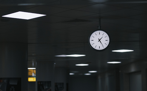 The wall clock  from Chrome web store to be run with OffiDocs Chromium online