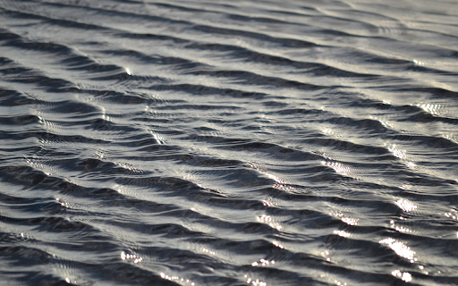 The water surface is floating  from Chrome web store to be run with OffiDocs Chromium online