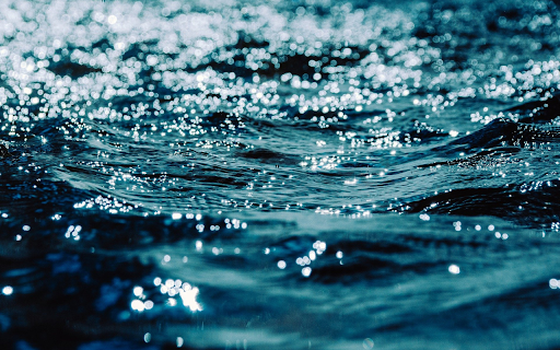The water surface sparkles  from Chrome web store to be run with OffiDocs Chromium online
