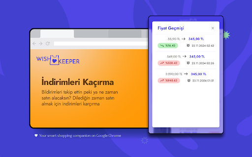 The WishKeeper  from Chrome web store to be run with OffiDocs Chromium online