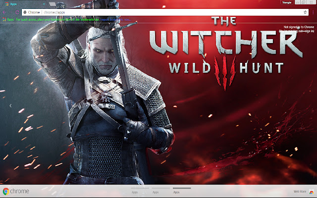 The Witcher 3 Wild Hunt 1366x768  from Chrome web store to be run with OffiDocs Chromium online