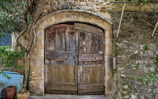 The wooden gate over the years  from Chrome web store to be run with OffiDocs Chromium online