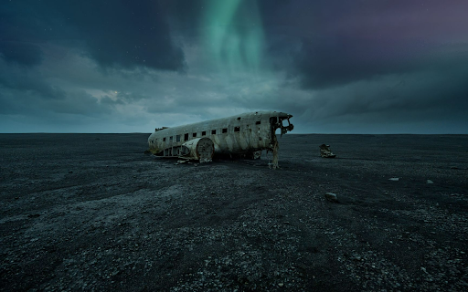 The Wreck Under the Aurora  from Chrome web store to be run with OffiDocs Chromium online