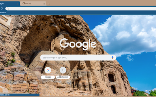 The Yungang Grottoes  from Chrome web store to be run with OffiDocs Chromium online