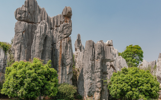 The Yunnan Stone Forest  from Chrome web store to be run with OffiDocs Chromium online