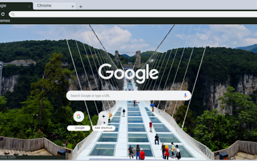The Zhangjiajie Glass Bridge  from Chrome web store to be run with OffiDocs Chromium online