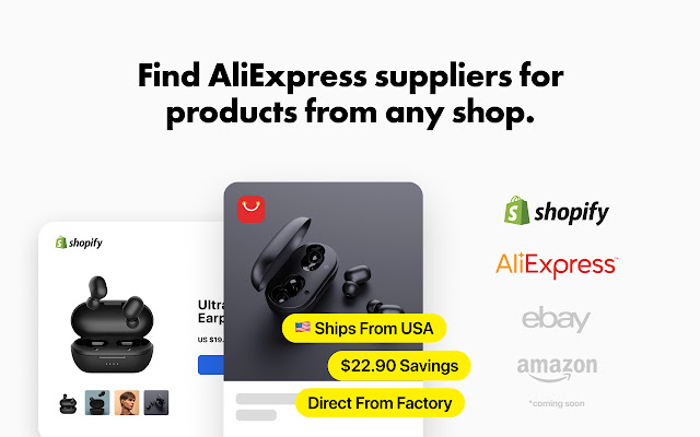 Thieve AliExpress Tools  from Chrome web store to be run with OffiDocs Chromium online