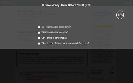 ThinkBeforeYouBuy  from Chrome web store to be run with OffiDocs Chromium online