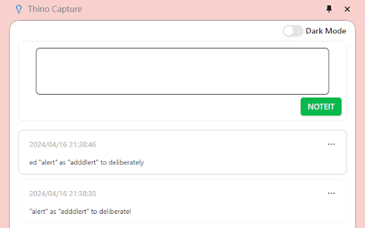 Thino Capture  from Chrome web store to be run with OffiDocs Chromium online