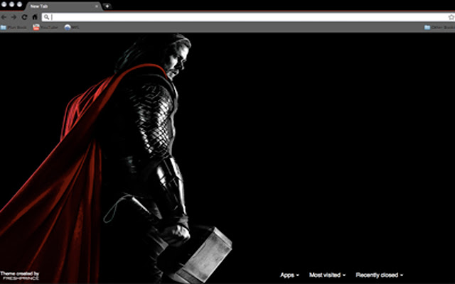 Thor Theme  from Chrome web store to be run with OffiDocs Chromium online