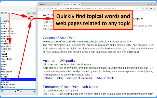 ThoughtQ EN Edu  from Chrome web store to be run with OffiDocs Chromium online
