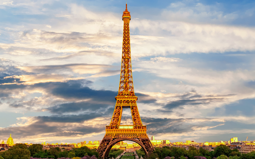 Tháp Eiffel  from Chrome web store to be run with OffiDocs Chromium online