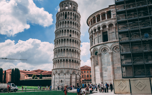 Tháp nghiêng Pisa  from Chrome web store to be run with OffiDocs Chromium online