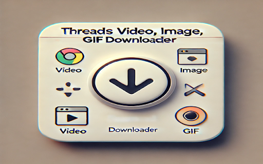 Threads Video, Image, GIF Downloader  from Chrome web store to be run with OffiDocs Chromium online