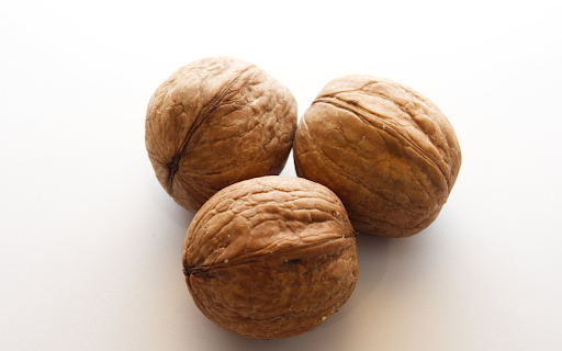 three big round walnuts  from Chrome web store to be run with OffiDocs Chromium online