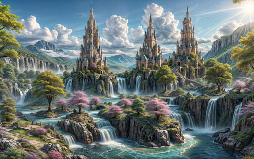 Three castles  from Chrome web store to be run with OffiDocs Chromium online