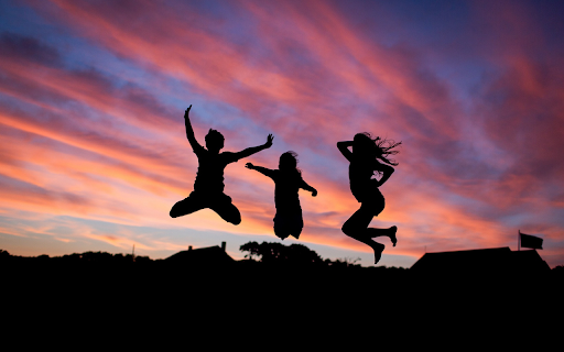 Three people dance  from Chrome web store to be run with OffiDocs Chromium online