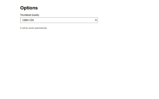 ThumbTuber  from Chrome web store to be run with OffiDocs Chromium online