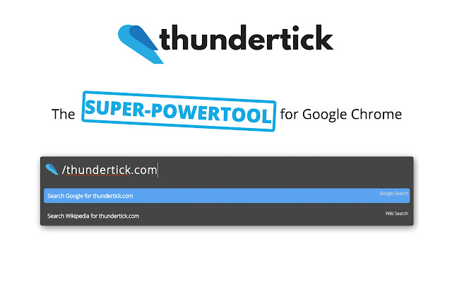 ThunderTick  from Chrome web store to be run with OffiDocs Chromium online