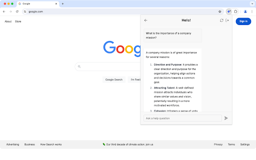 tia Extension  from Chrome web store to be run with OffiDocs Chromium online