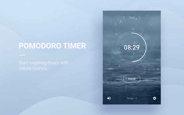 Tide Focus Timer White Noise mula sa Chrome web store na tatakbo sa OffiDocs Chromium online