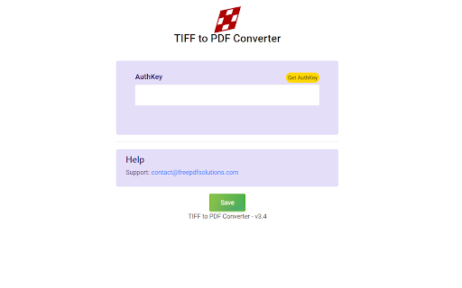 TIFF to PDF Converter  from Chrome web store to be run with OffiDocs Chromium online