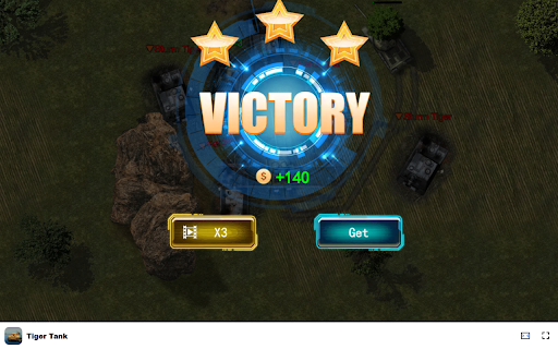 Tiger Tank Game Command your tank and eliminate all enemies!  from Chrome web store to be run with OffiDocs Chromium online