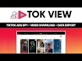 从 Chrome 网上商店导出 TikTok 广告视频下载器数据将与 OffiDocs Chromium 在线运行