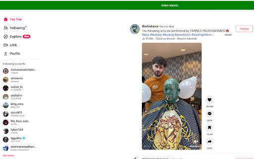 tiktokautofollower  from Chrome web store to be run with OffiDocs Chromium online