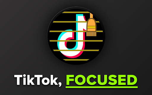 TiktokFocused  from Chrome web store to be run with OffiDocs Chromium online