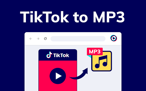 TikTok to MP3  from Chrome web store to be run with OffiDocs Chromium online