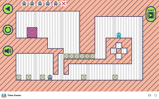 Time Clones Game Use your clones to solve puzzles and unlock doors!  from Chrome web store to be run with OffiDocs Chromium online