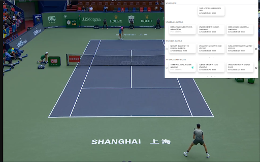 TimeCrunch Tennis Browser Extension  from Chrome web store to be run with OffiDocs Chromium online