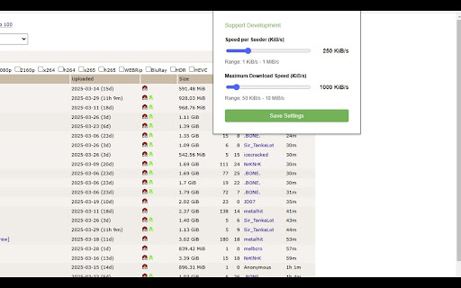 Time Estimator for Torrent Downloads  from Chrome web store to be run with OffiDocs Chromium online
