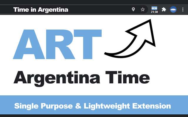 Time in Argentina  from Chrome web store to be run with OffiDocs Chromium online