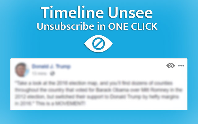Timeline Unsee  from Chrome web store to be run with OffiDocs Chromium online