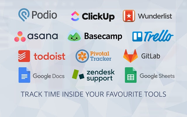 Timeneye widget  from Chrome web store to be run with OffiDocs Chromium online