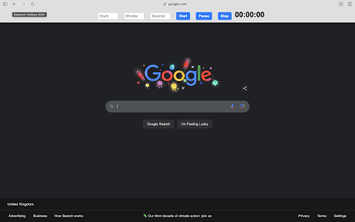Timer Bar  from Chrome web store to be run with OffiDocs Chromium online