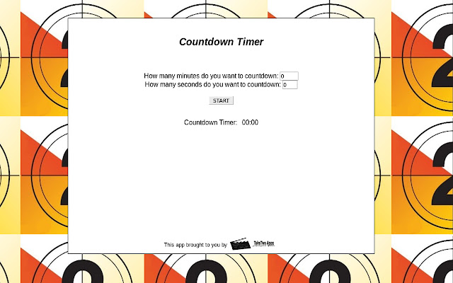 Timer with Alarm  from Chrome web store to be run with OffiDocs Chromium online